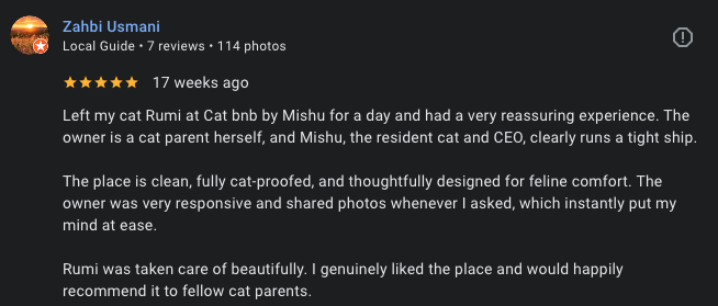 Google review 10